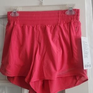 Lululemon Hot Pink Hottie Hot Shorts